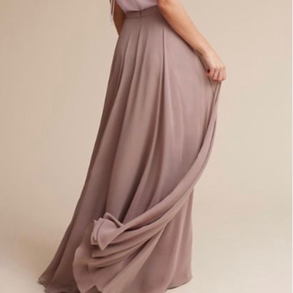 BHLDN Hampton Skirt, Pecan, Size 10
